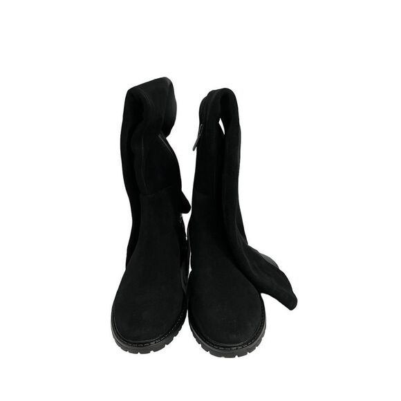 Aqua College prestige Over the Knee Boots Black Cow Suede, Size 7.5
(105) - Picture 3 of 4